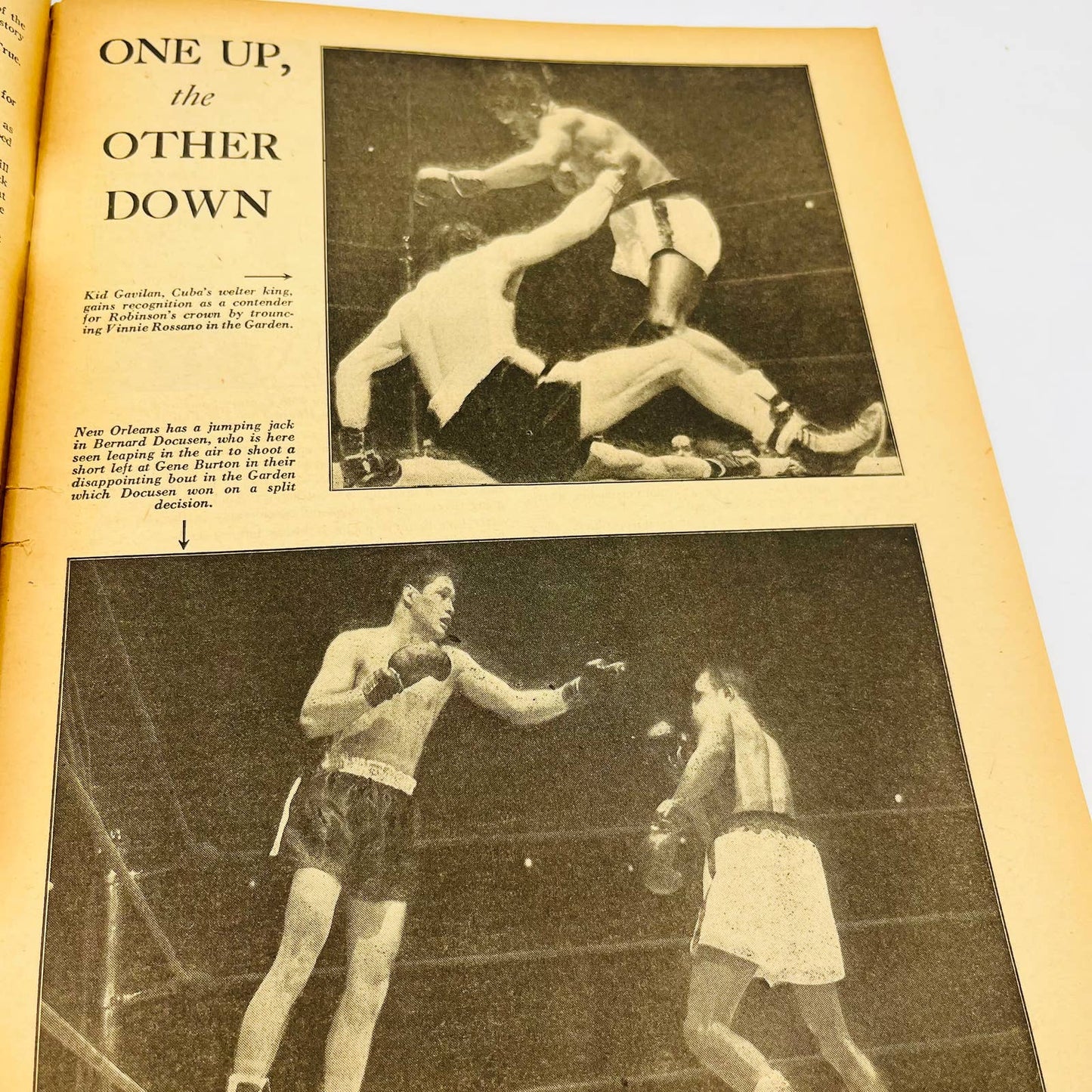 1948 May - The Ring Boxing Magazine – Ezzard Charles Cover TA5