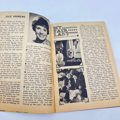 1964 November MOVIES TODAY Magazine Julie Andrews Laurence Harvey TF7