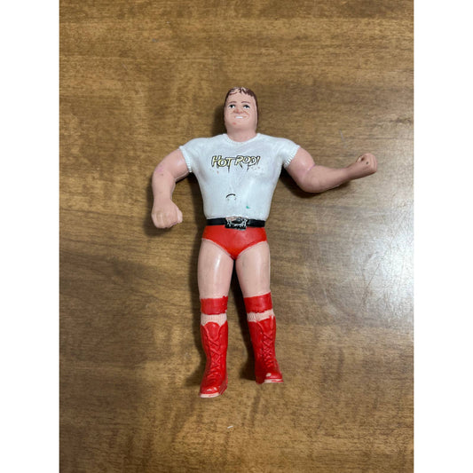 Vintage Rowdy Roddy Piper Action Figure Titan Sports WWF WWE Wrestling Toy 1985