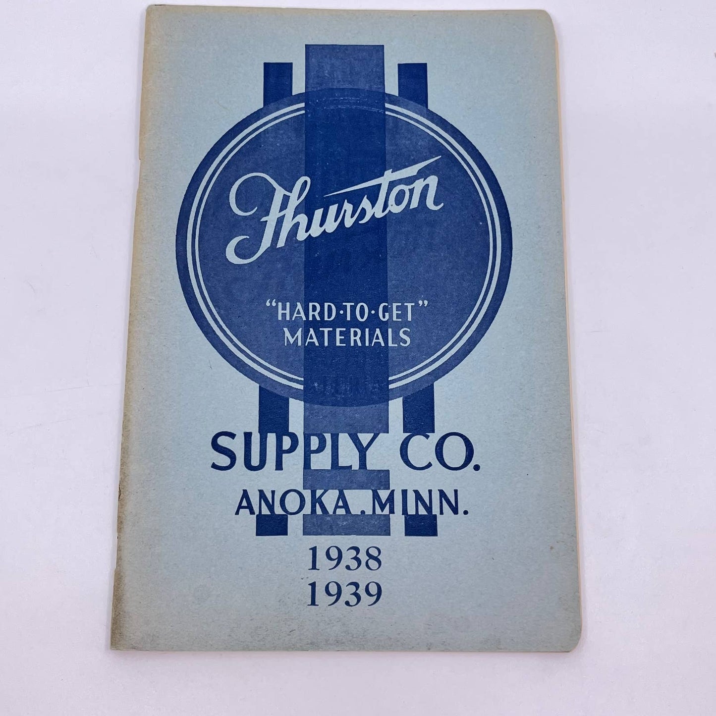 1938 Thurston Supply Co Catalog - Hard To Get Materials Anoka MN TF7