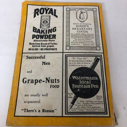 Harper's Monthly November 1917 World War I Ida M. Tarbell Mobilizing Women