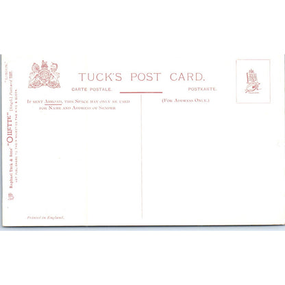 London Cecli and Savoy Hotels Raphael Tuck Oilette Original Postcard TK1-P17