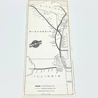 CHICAGO & NORTHWESTERN RAILWAY Time Table June 1967 Route Of The "400" AB8