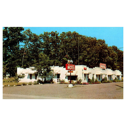 Vintage Postcard - Haven of Rest Motel Michigan City Indiana AD9