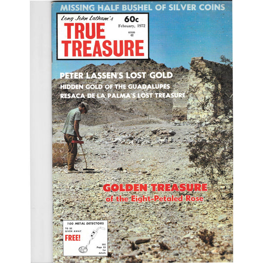Long John Latham's Treasure Magazine - Gold Mining Metal Detecting Feb 1972 M5