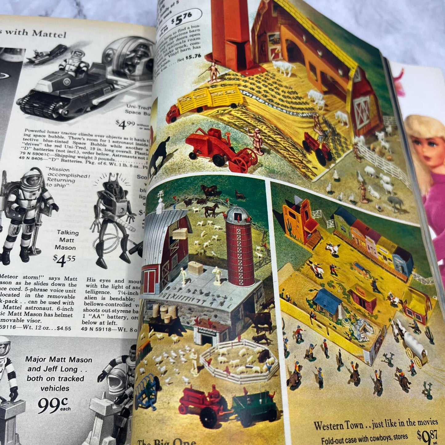 Sears Wish Book Christmas 1970 Catalog Toys Barbie Pooh Suess Clothes S3