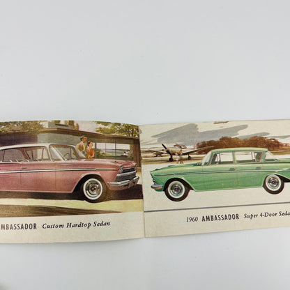 1960 American Motors AMC Rambler Pocket Size Sales Brochure Original AK7-M7