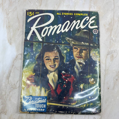 Romance 1948 Jan Romance Pulp Fiction The Christmas Touch Bill Severn TJ1