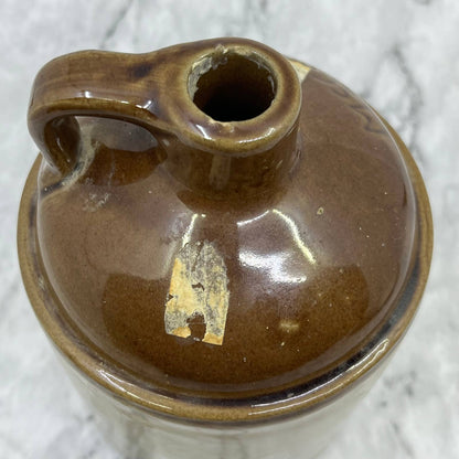 1960s McCormick Platte Valley Whiskey Bottle Ceramic Stoneware Pint Jug 6.5" TJ8