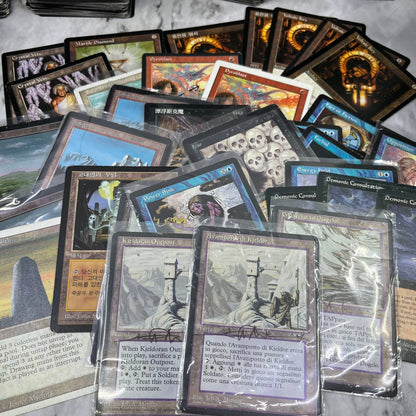 HUGE Collection of Vintage Magic The Gathering MTG Cards Mostly 90s Era