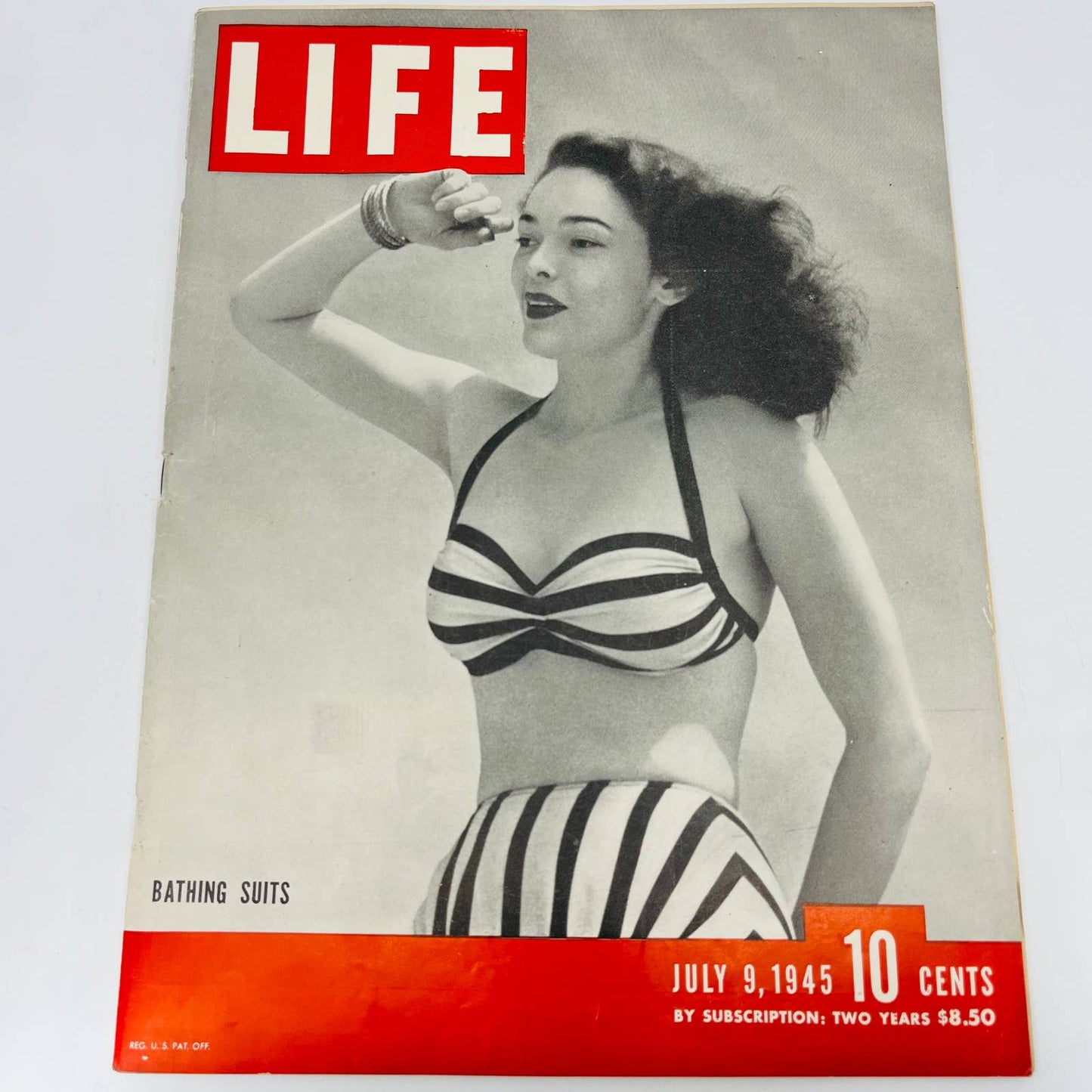 Life Magazine July 9, 1945 The History of Bathing Suits Paddy Ellerton NICE