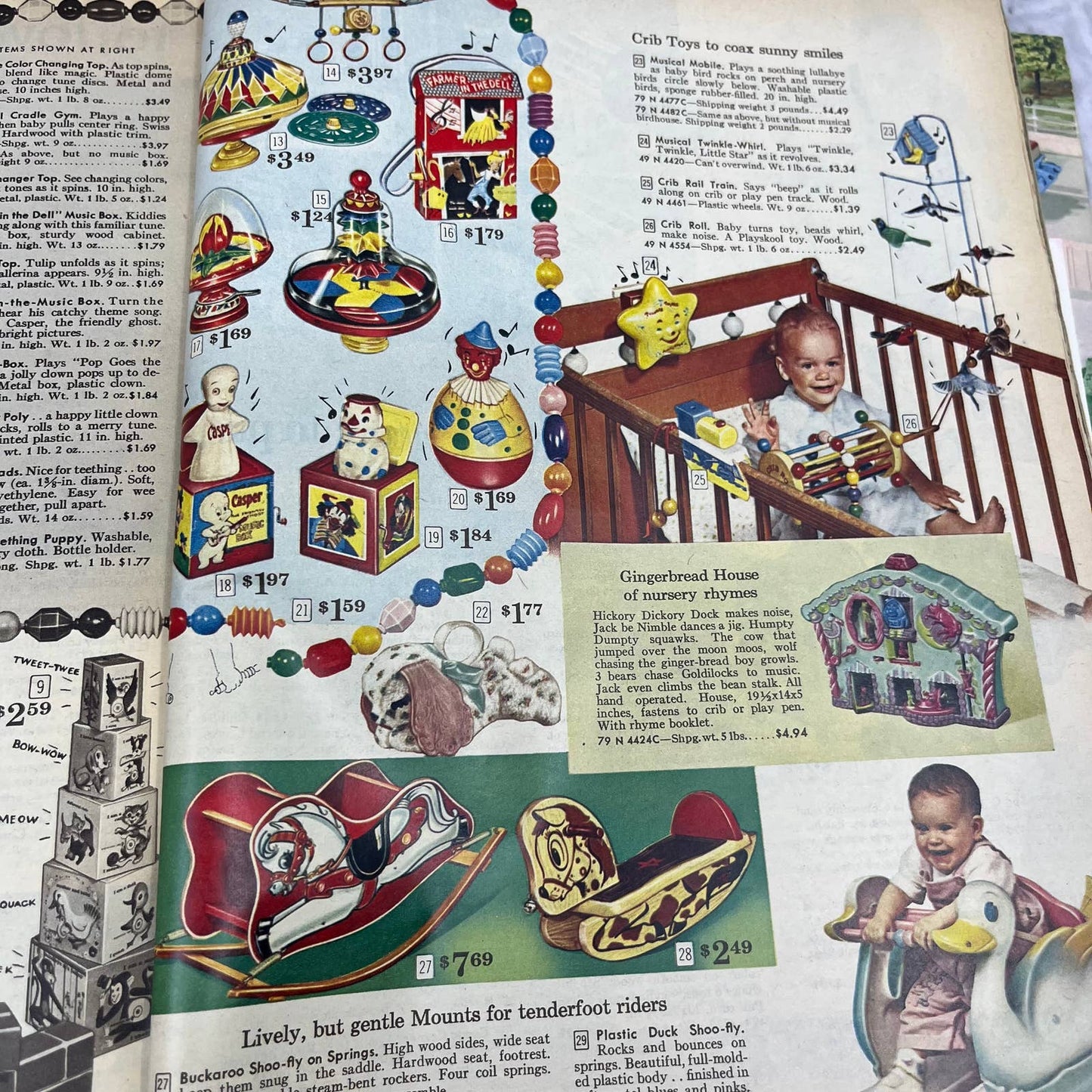 1961 Sears Christmas Wish Book Catalog - Great Vintage Toys & Gifts S3