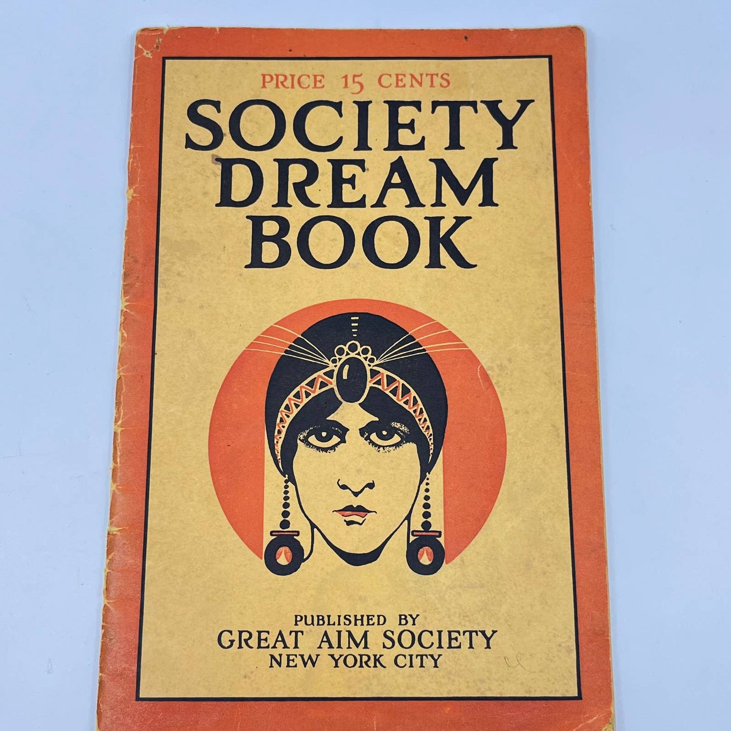 1925 Society Dream Book Great Aim Society New York Dream Interpretation TF7