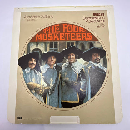 The Four Musketeers RCA SelectaVision - CED VideoDisc TG4