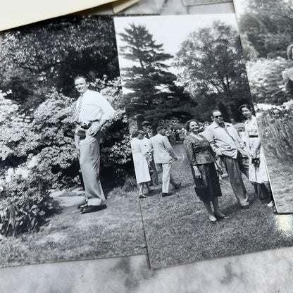 1956 Photographs of Frank Davis at Sherwood Gardens Baltimore MD P4-9