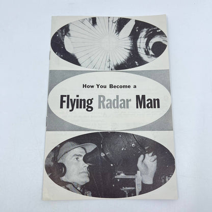 1952 How You Become a Flying Radar Man Aviation Booklet D8