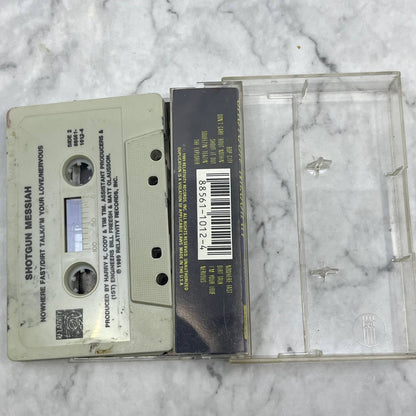 Shotgun Messiah 1989 cassette tape Relativity Records ‘80s glam rock metal TI8-2