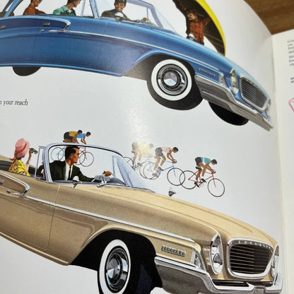 1961 Chrysler Full Color Deluxe Sales Brochure Newport Windsor New Yorker 300 B4