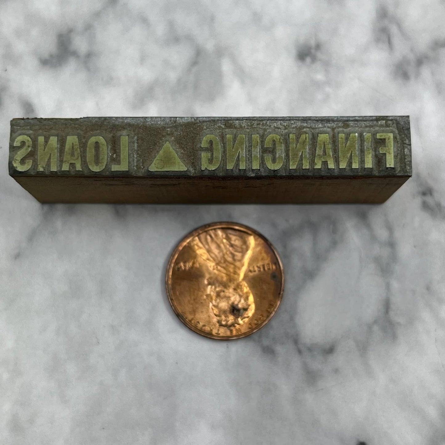 Vintage Printing Letterpress Printers Block Plate Financing Loans TJ55
