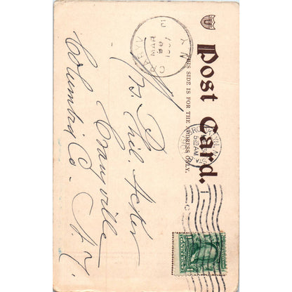 The Goose Girl 1907 Ullman Dutch Original Postcard TK1-22