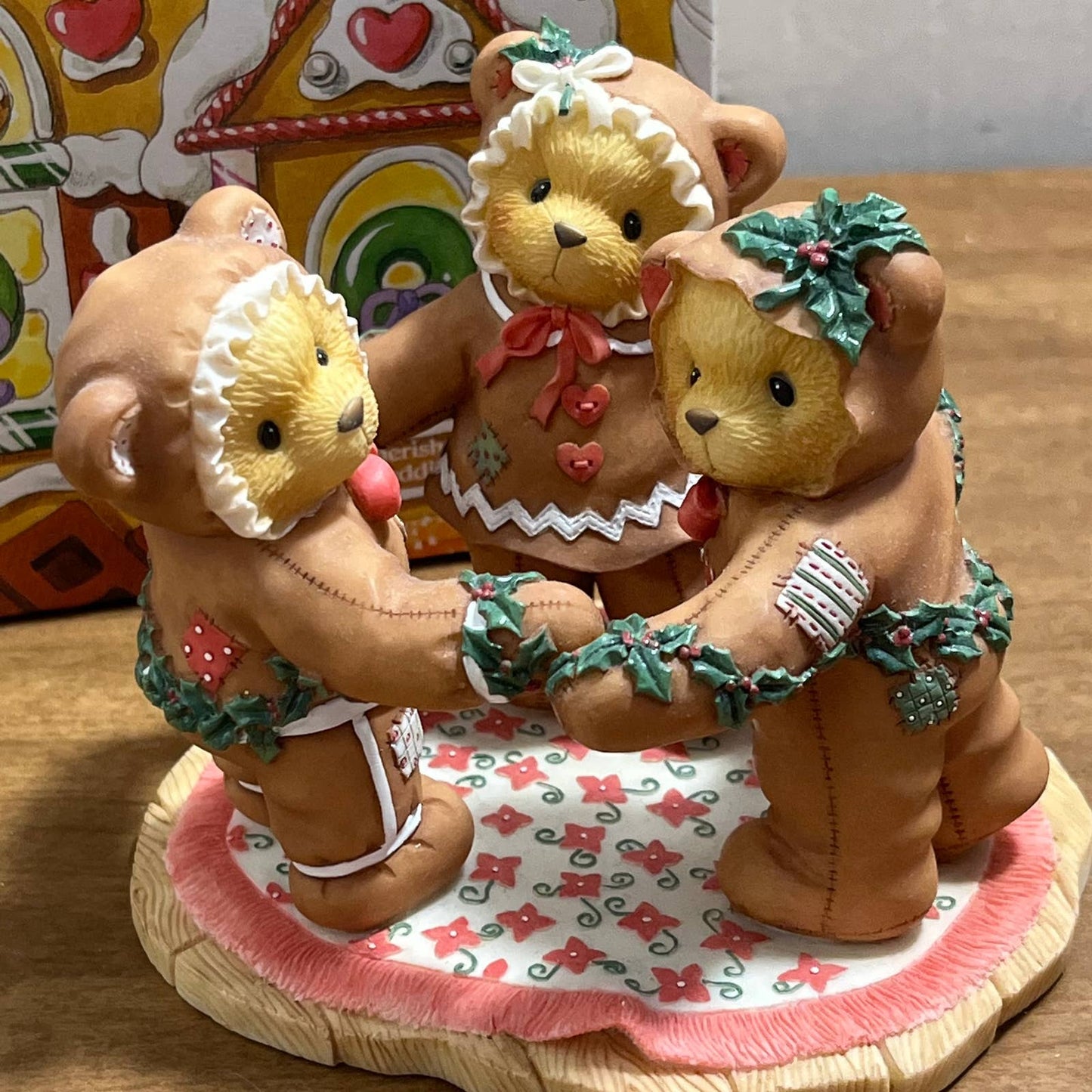 Vintage Cherished Teddies Sugar & Spice  Bears Missy, Cookie & Riley In Box TA4