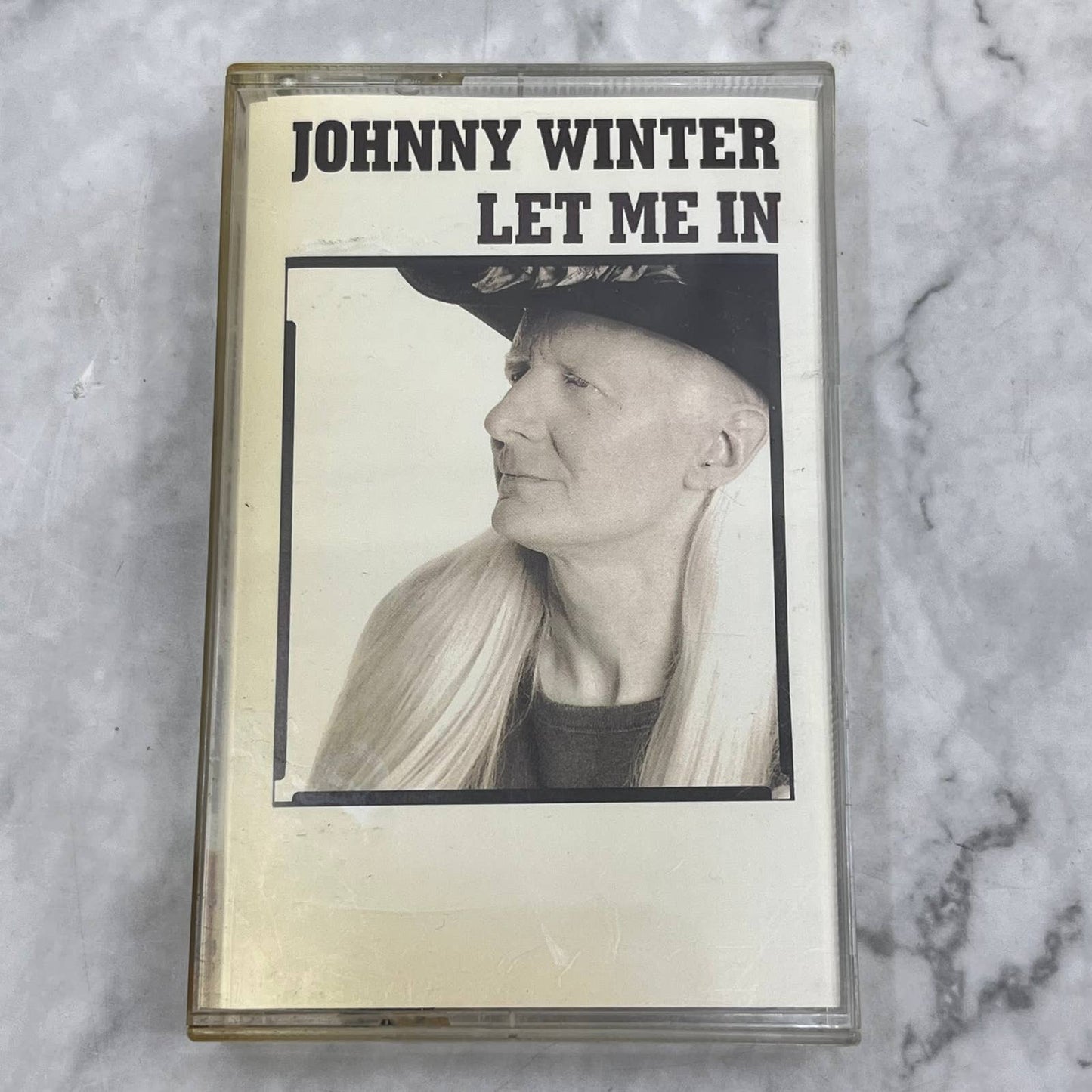 Johnny Winter Let Me In 1991 Cassette Tape TF6-23