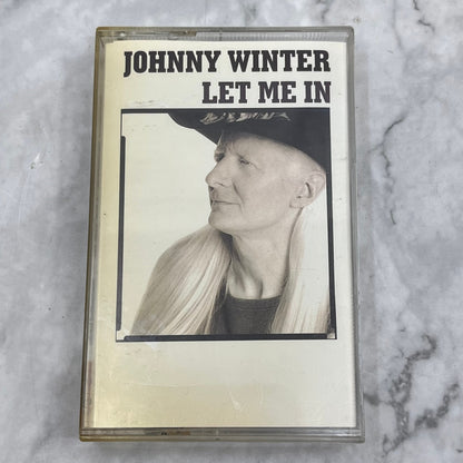 Johnny Winter Let Me In 1991 Cassette Tape TH9-C1