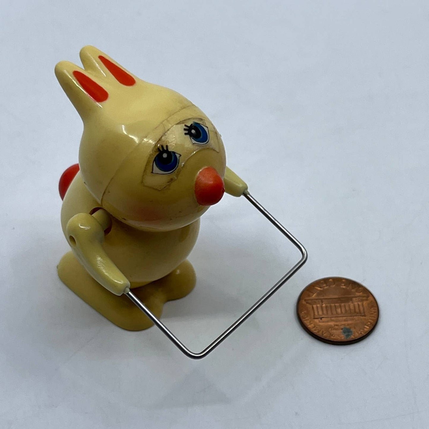 1970s Bandai Wind Up BUNNY RABBIT Jump Rope WORKS TH7