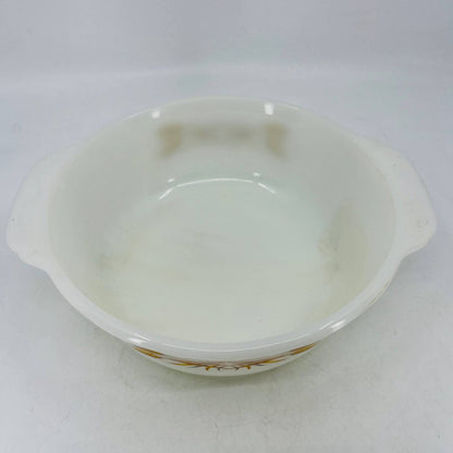 Vintage Fire King Golden Wheat 4 Casserole Baking Dish 1-1/2 qt Round TC4