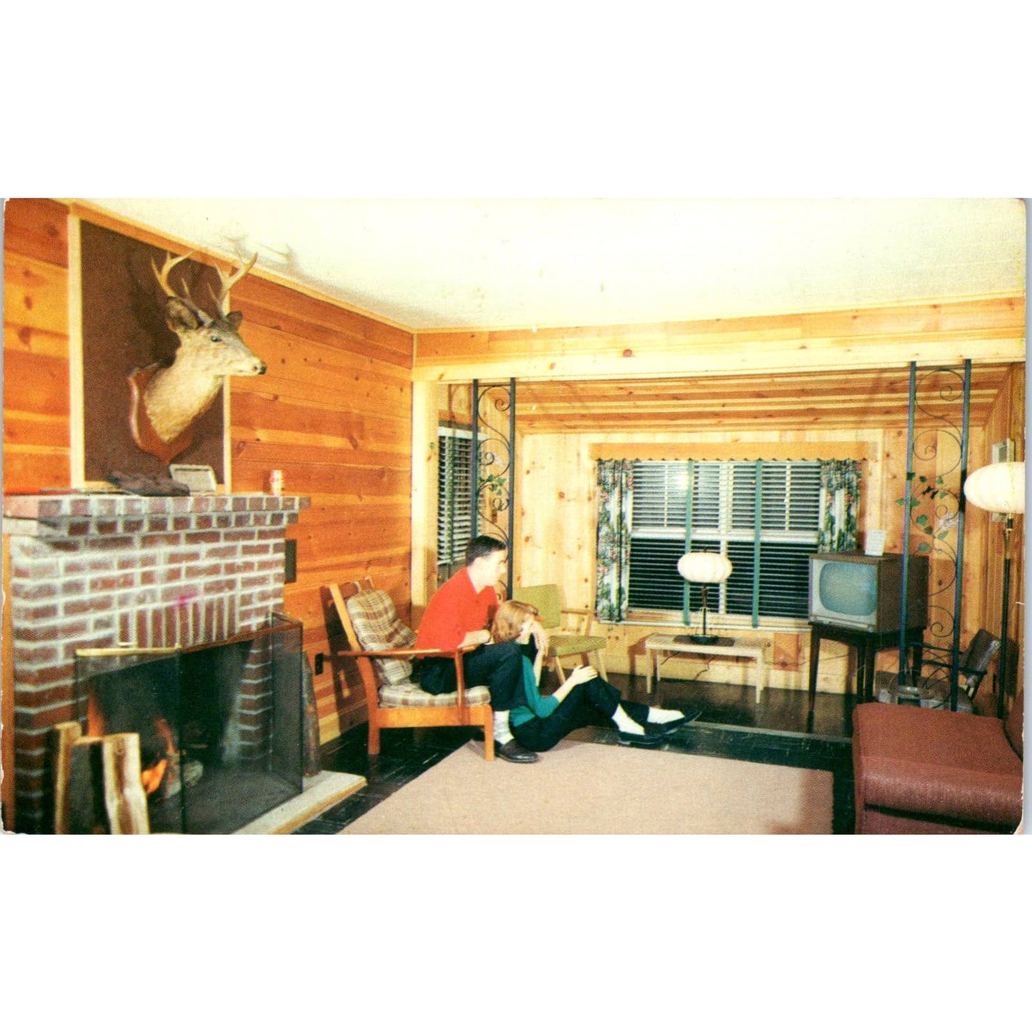 Vintage Postcard Lakeside Cottage Honeymoon Haven Dingman Ferry PA TD8-P2