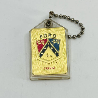 RARE 1930s FORD MOTORS CREST KEYCHAIN Grand at Victoria St. Paul MN SB7