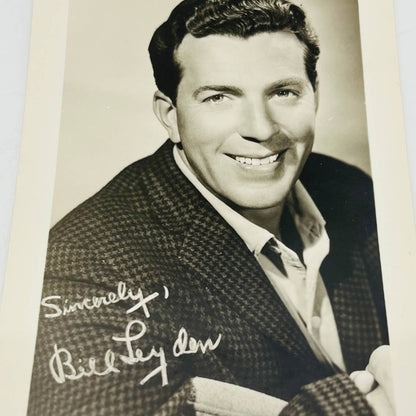 1950s RPPC Actor Portrait Bill Leyden PA1