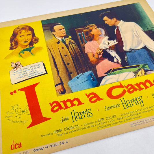 1955 I AM A CAMERA Movie Lobby Card Harris Harvey Winters 11x14” FL3-2