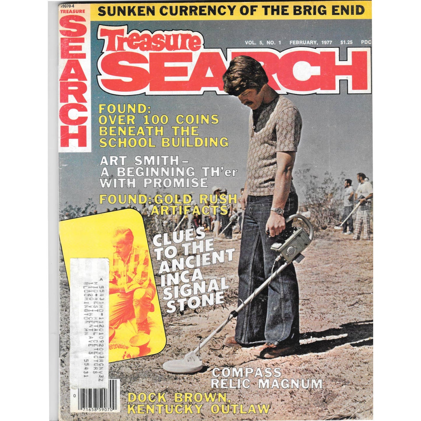 Treasure Search Magazine - Treasure Hunting Metal Detecting Feb 1977 M3