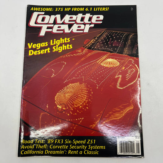 1989 May Corvette Fever Magazine 89 FX3 Six-Speed Z51 TG1