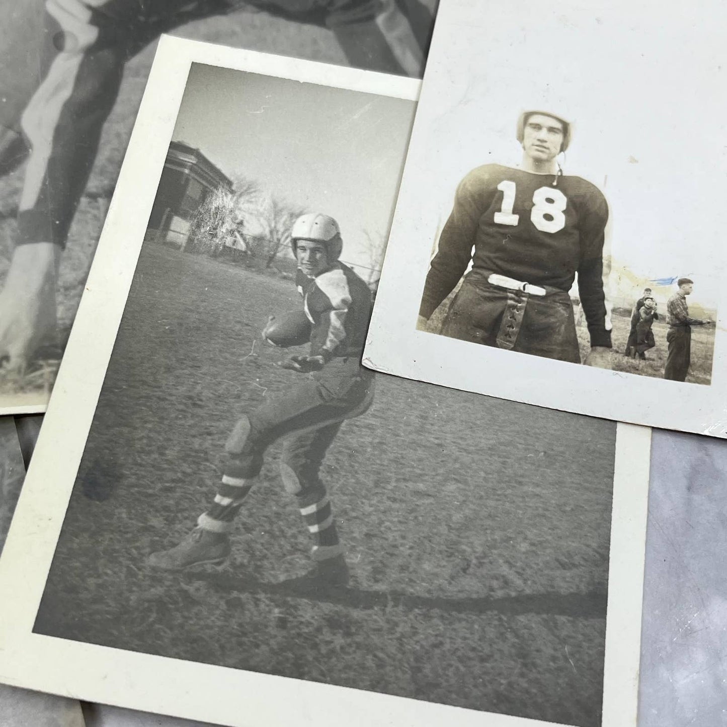 1940s Football Photos and Certificates Madison Memorial High School Maine TK2