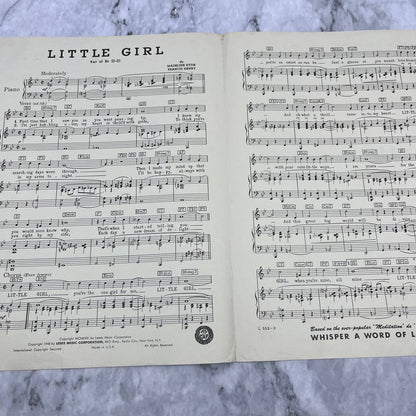 1948 Little Girl With Guy Lombardo Vintage Sheet Music TH1