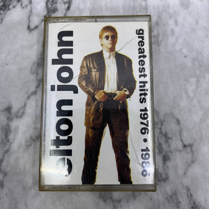Elton John Greatest Hits 1976 - 1986 Cassette Tape TD8-67
