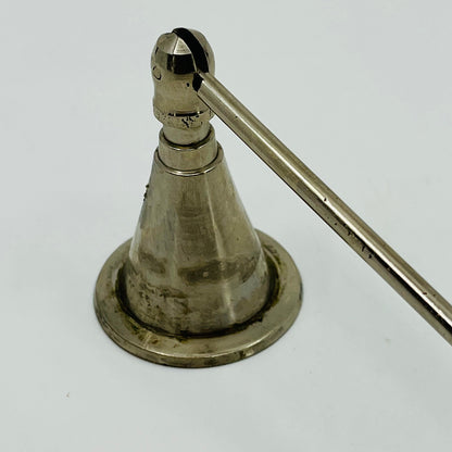 Vintage Metal Christmas Santa Reindeer Long Handle Candle Snuffer SC4