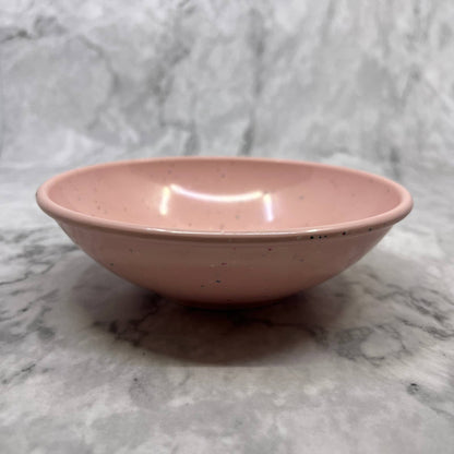 MCM Imperial Ware Speckled Confetti Pink Ice Cream Bowl Melmac Malamine TA3-2