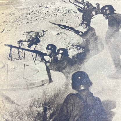 1943 WW2 German Nazi Magazine "Wiener Illustrierte" French Mediterranean FL3