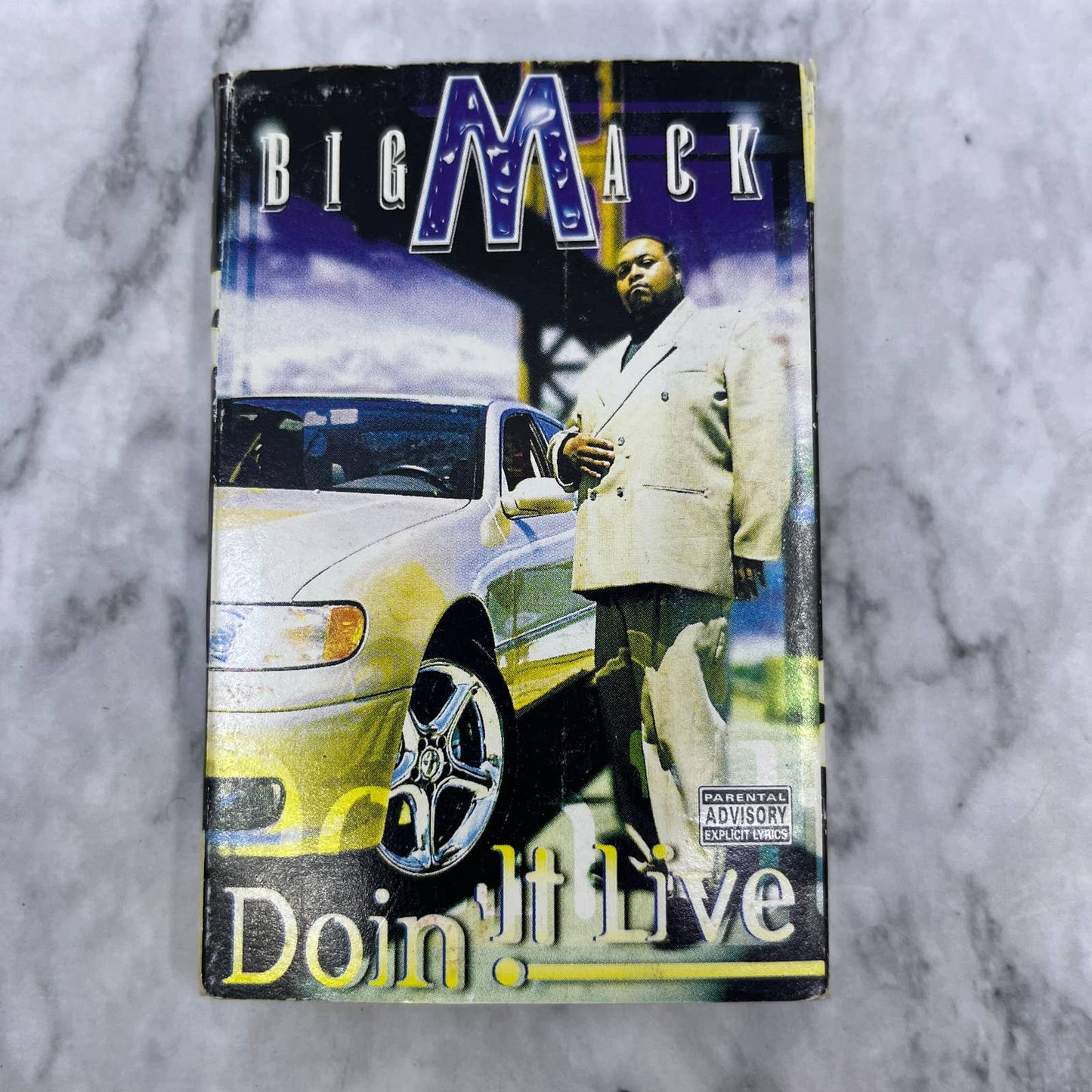 Big Mack – Doin' It Live - Fatt Sack Cassette Tape Single TJ4