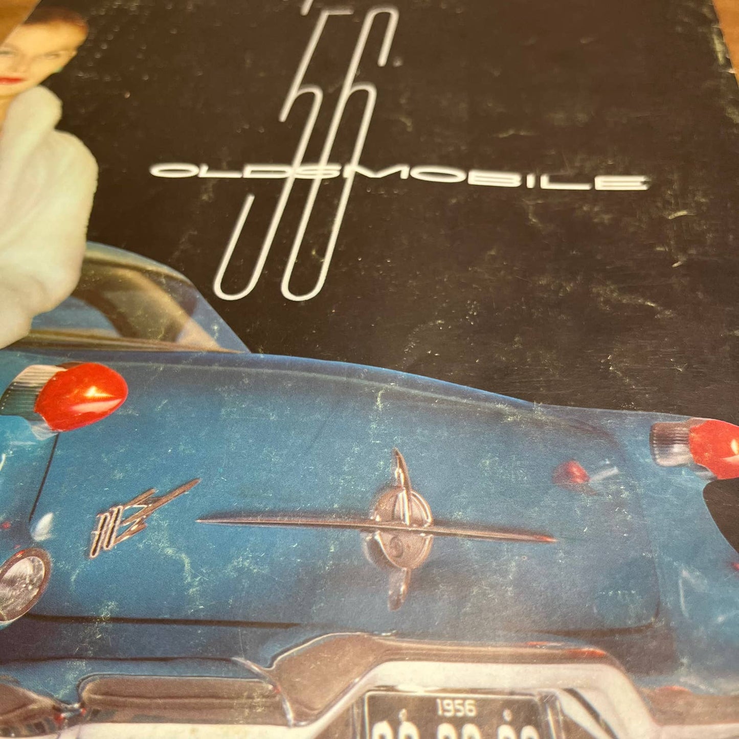 1956 Oldsmobile 13” Color Deluxe Sales Brochure NinetyEight Starfire Super 88 B4