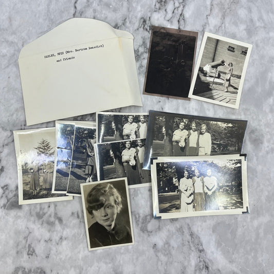 c1930 Collection of Photos & Negatives Ruth Sarles Mrs. Bertram Benedict P4-9