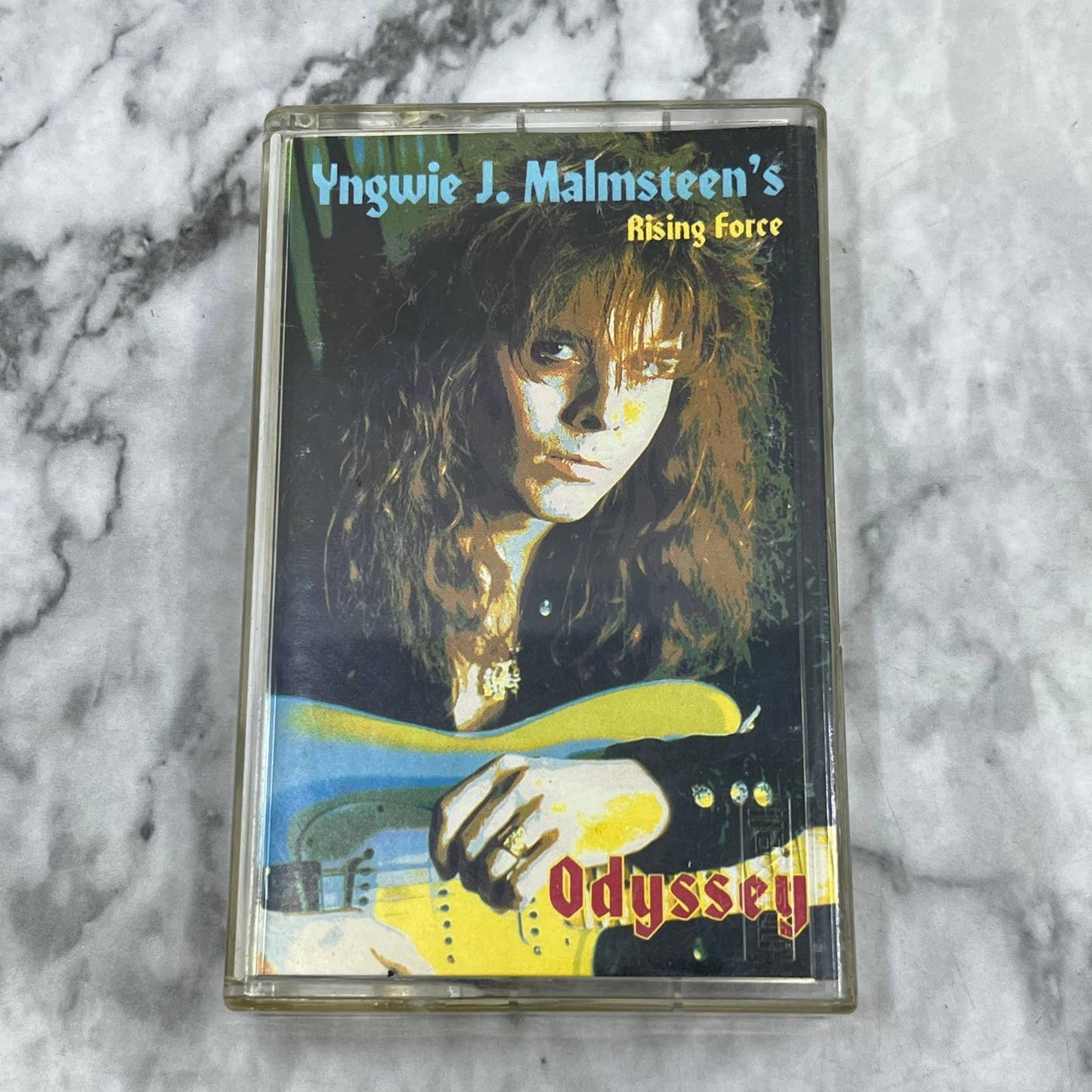 Yngwie J. Malmsteen's Rising Force Odyssey Cassette Tape TC7-49
