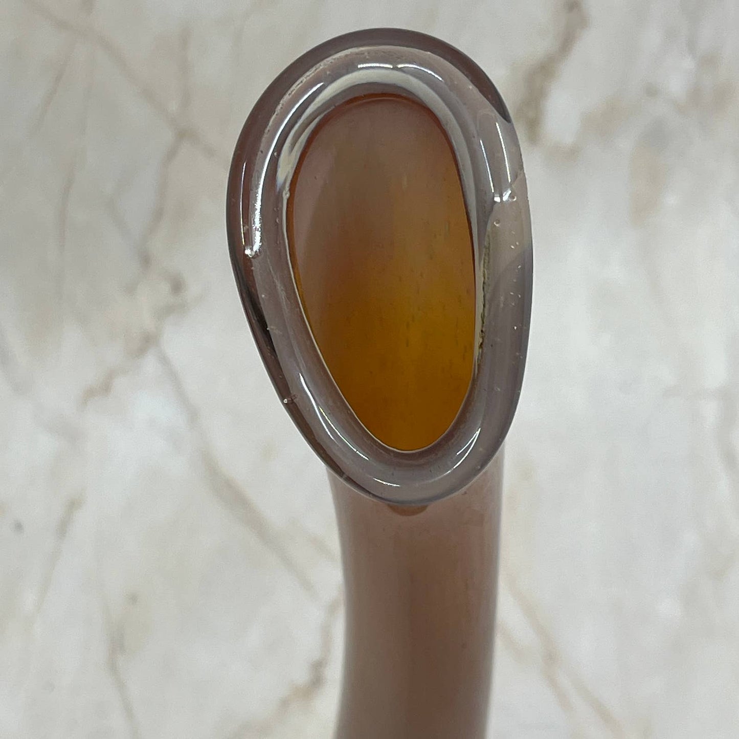 Vintage Art Glass Swung Bud Vase The Glassworks Estes Park CO 12" TC5