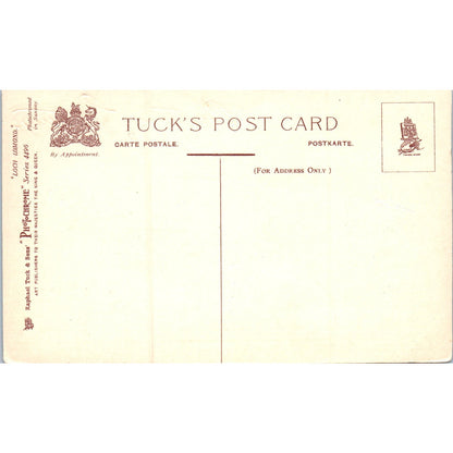 Sheep at Loch Lomond's Braes Raphael Tuck Original Postcard P3-2