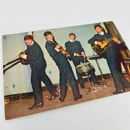 The Beatles Vintage Color Photo Postcard Scarborough England C12