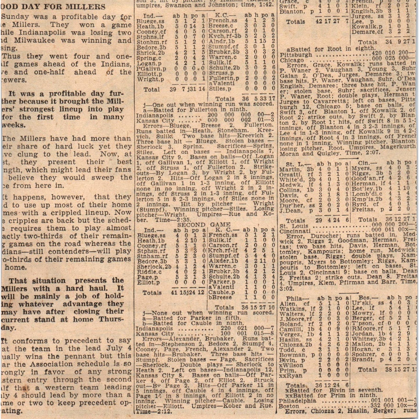 1935 Minneapolis Journal Newspaper Ad Zolle Motoramp Garage Firestone Tires FL5-5