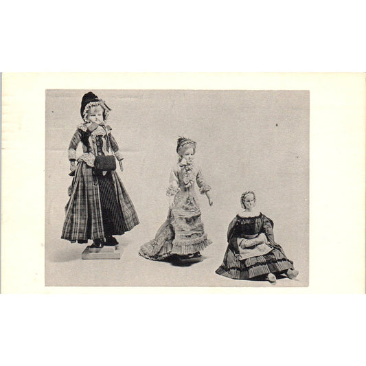 American & European 19th Century Dolls Missouri Historical Society Postcard PB8